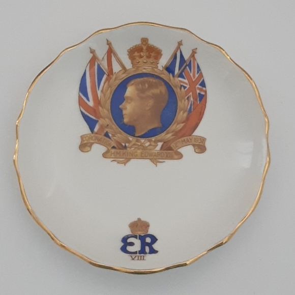 1937 H.M. King Edward VIII plate - Picture 6 of 8